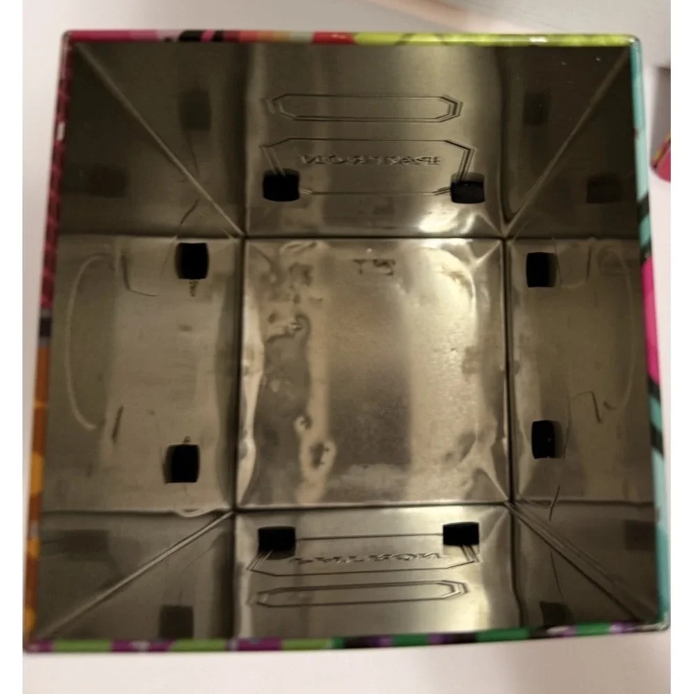 Patron, Silver, Limited Edition. Tequila Tin Box – Empty. Colorful Mexican Folk‎